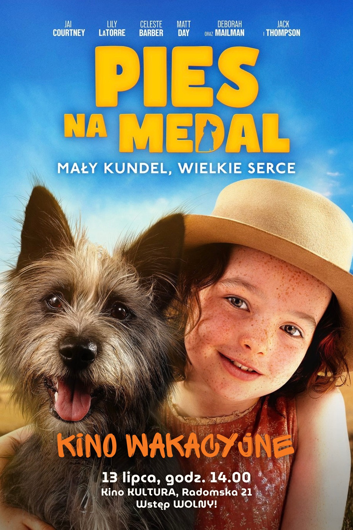 Pies na medal | Kino WAKACYJNE w Parku Kultury!