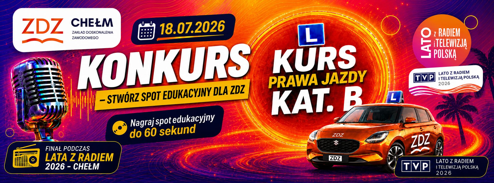 🎬 Konkurs „Spot edukacyjny – Poznaj ZDZ Chełm”