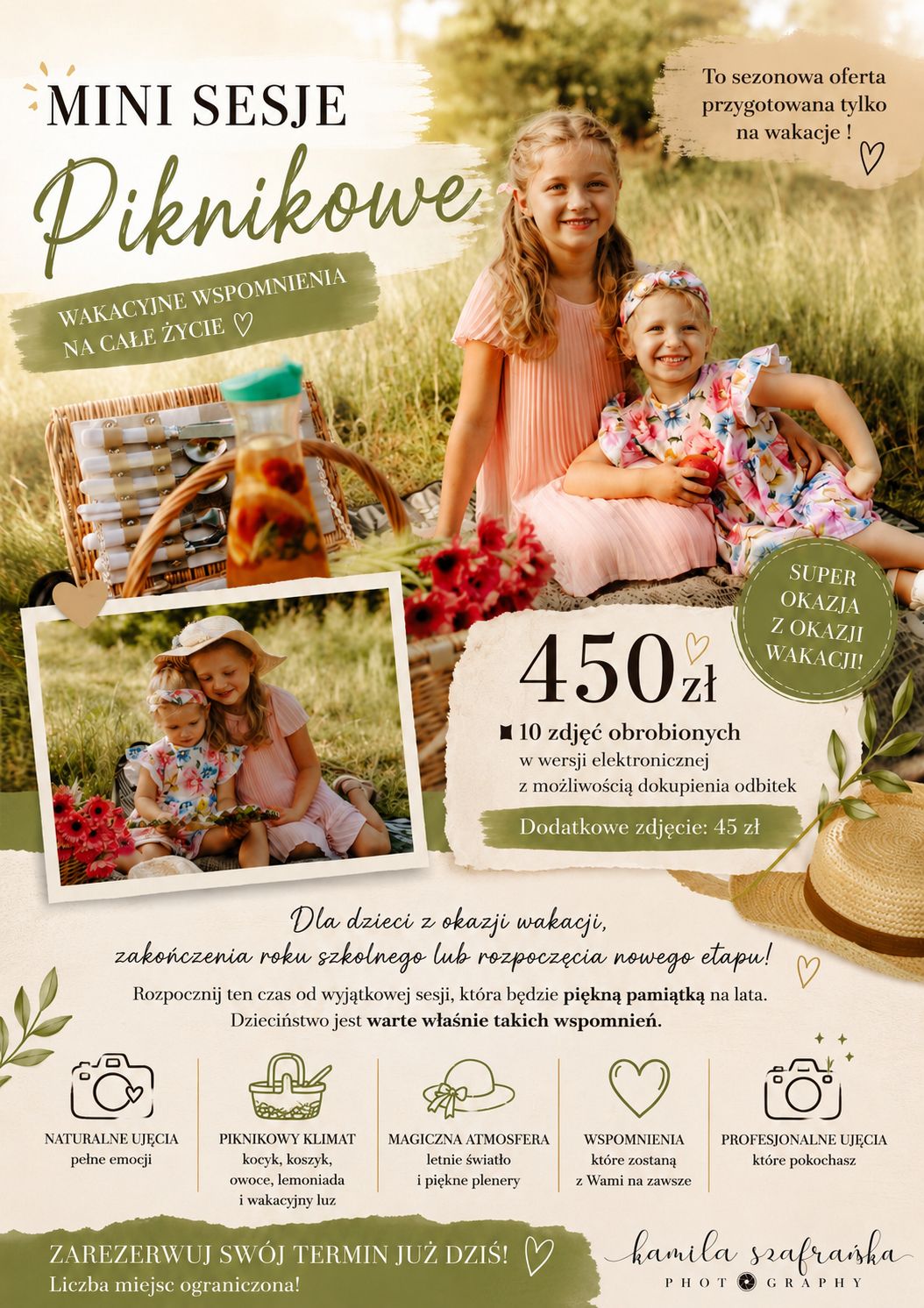 Sesję piknikowe 🧺👒