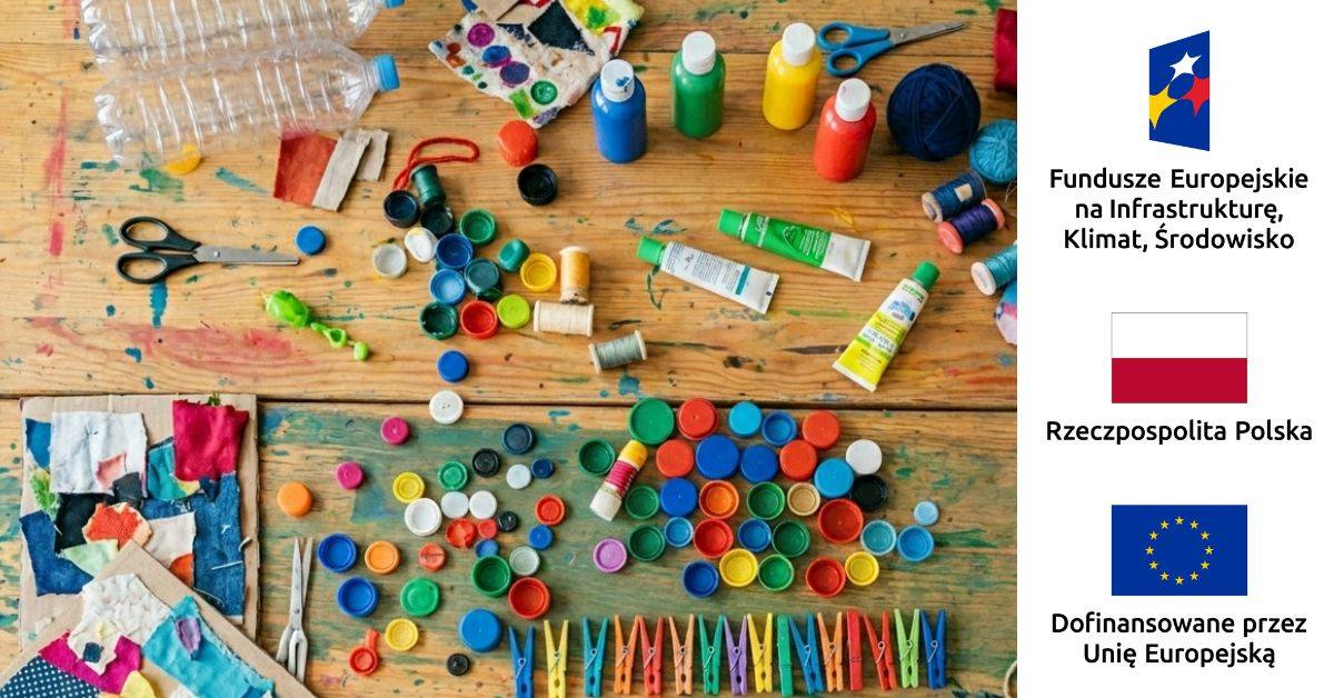♻️ Wesoły recykling – bezpłatne wakacyjne warsztaty w ramach projektu "Żeromski odNowa"