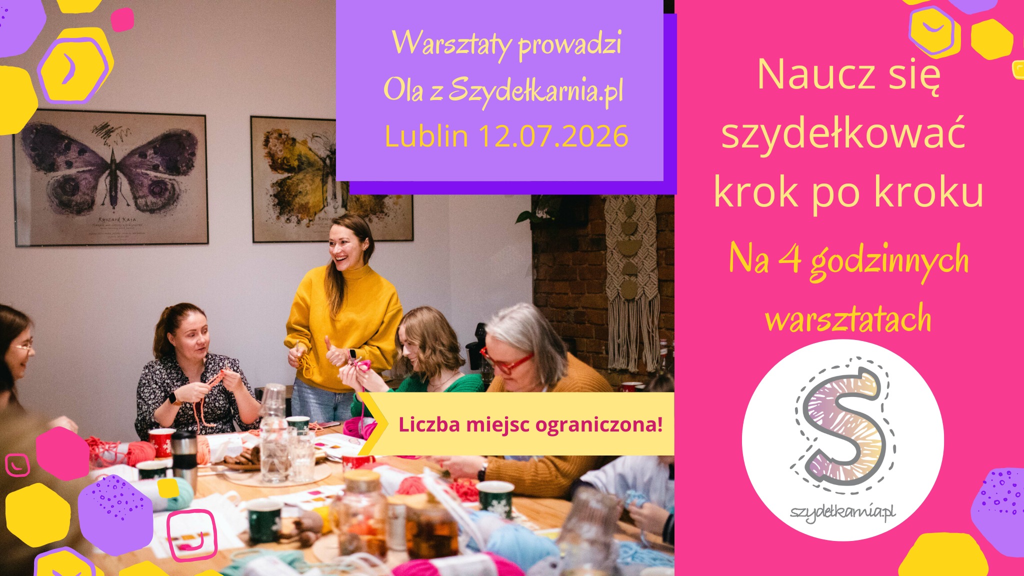 Warsztaty Szydełkowania - Lublin - Lipiec