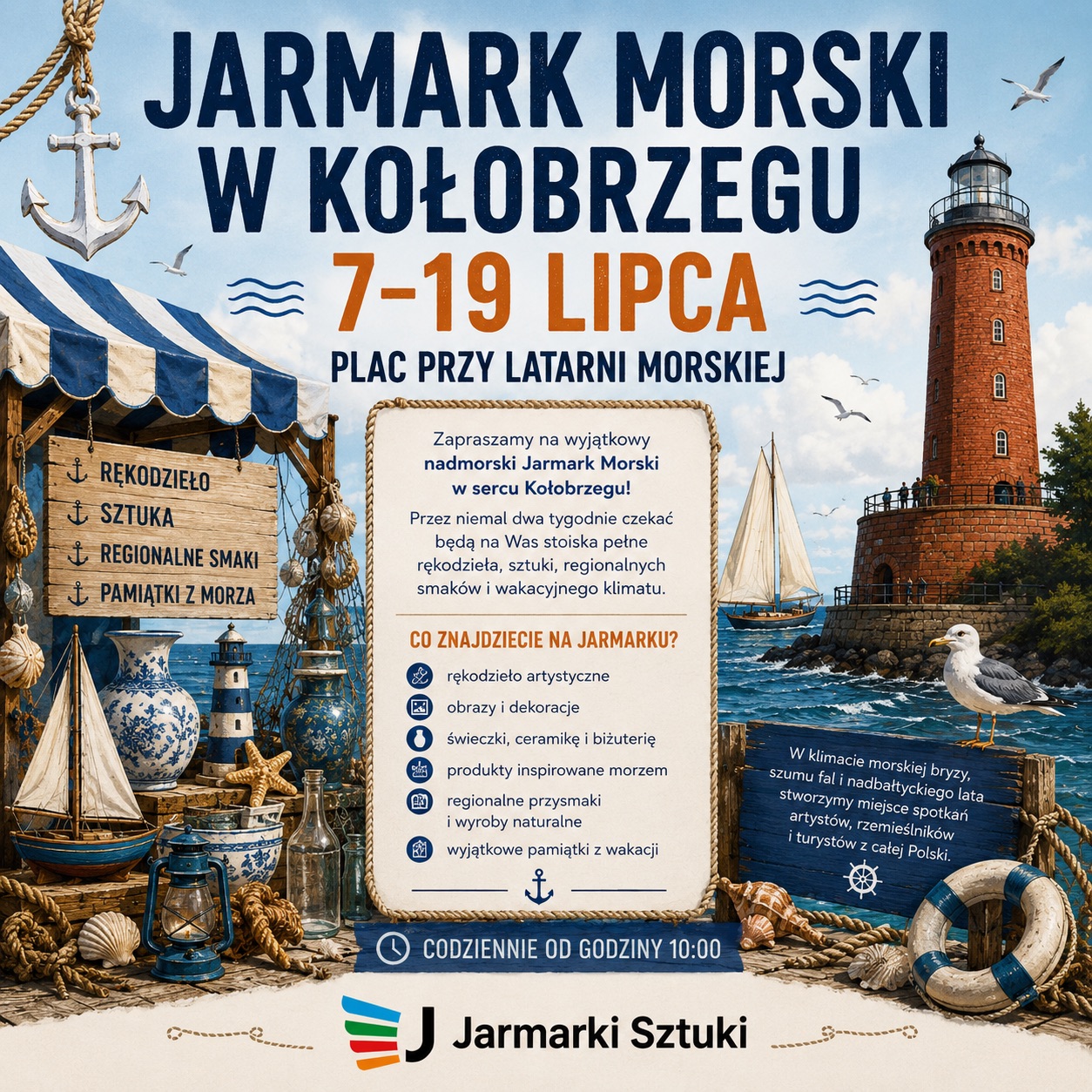 Jarmark Morski w Kołobrzegu 7-19 lipca