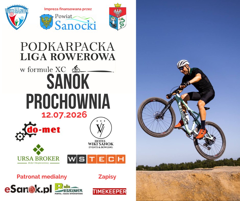 Podkarpacka Liga Rowerowa XC Sanok Prochownia