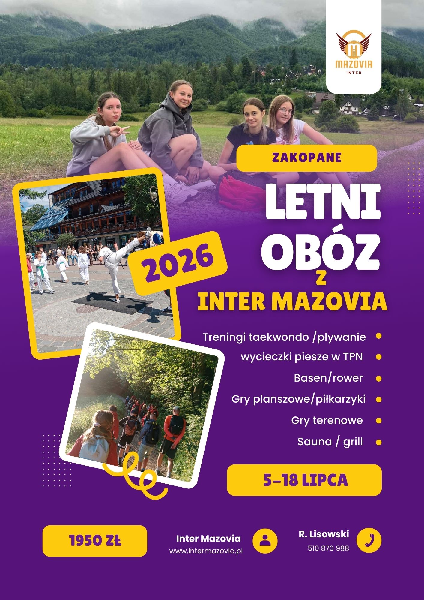 Obóz Sportowy w Zakopanem