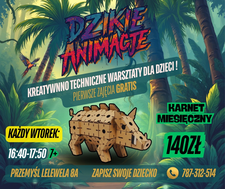 Kreatywno techniczne Warsztaty dla dzieci