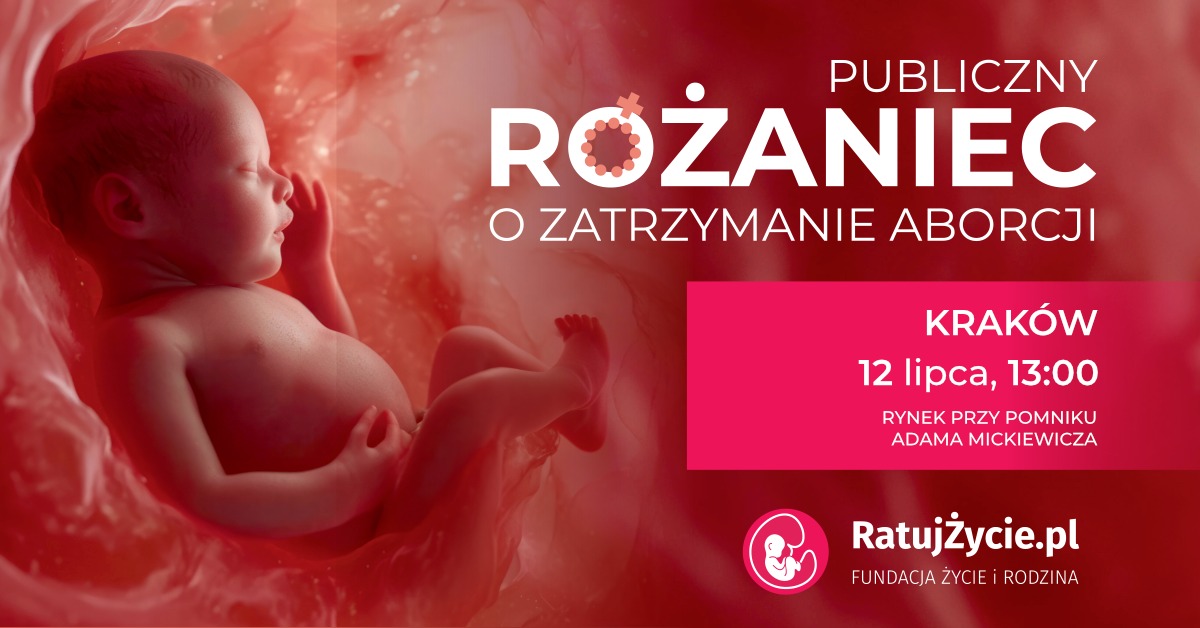 Publiczny Różaniec o Zatrzymanie Aborcji - Kraków