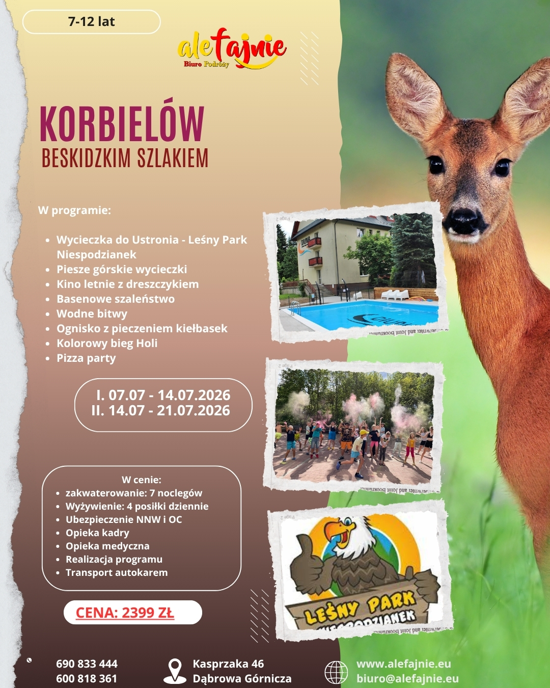Fajna Kolonia Beskidzkim Szlakiem - Korbielów