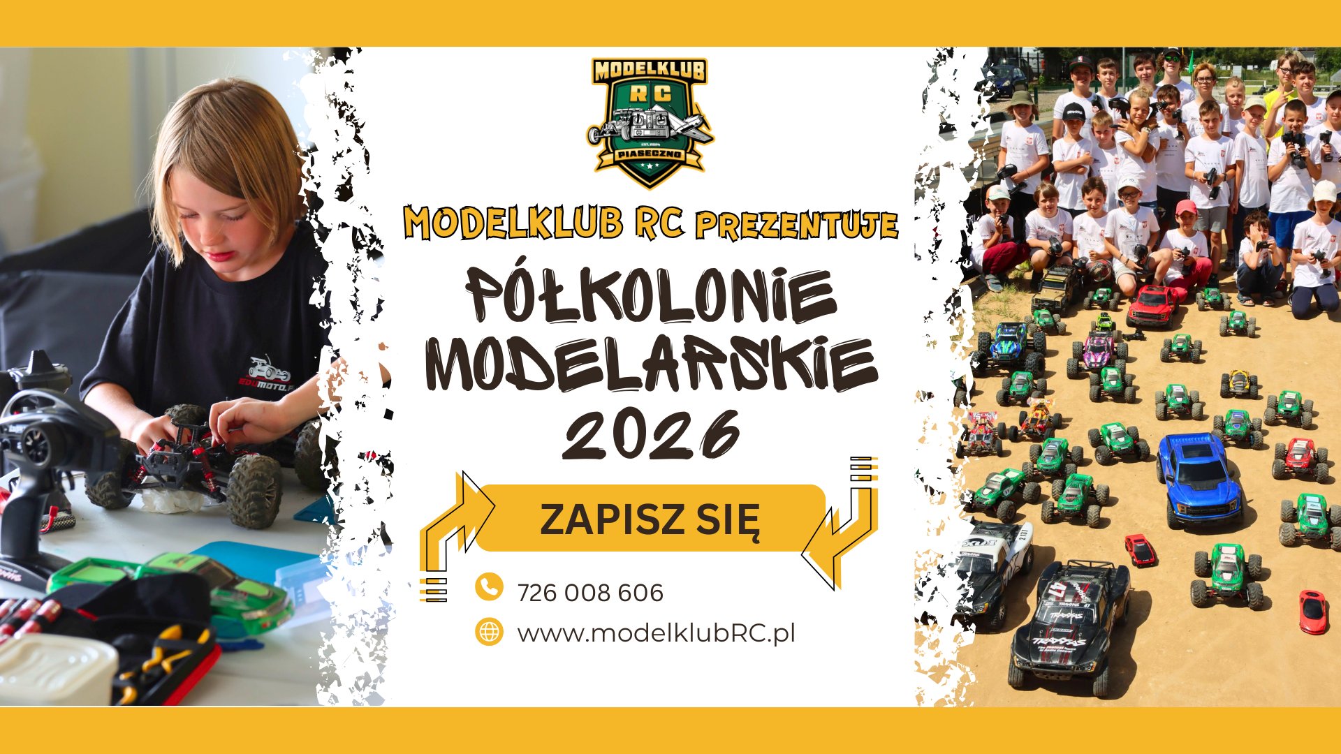 Półkolonie Modelarskie 2026 - MODELKLUB RC