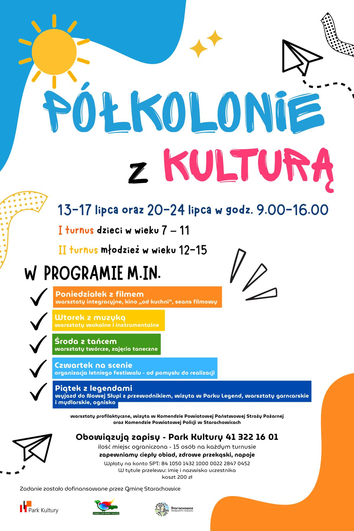 Półkolonie z kulturą! | Otwarty nabór