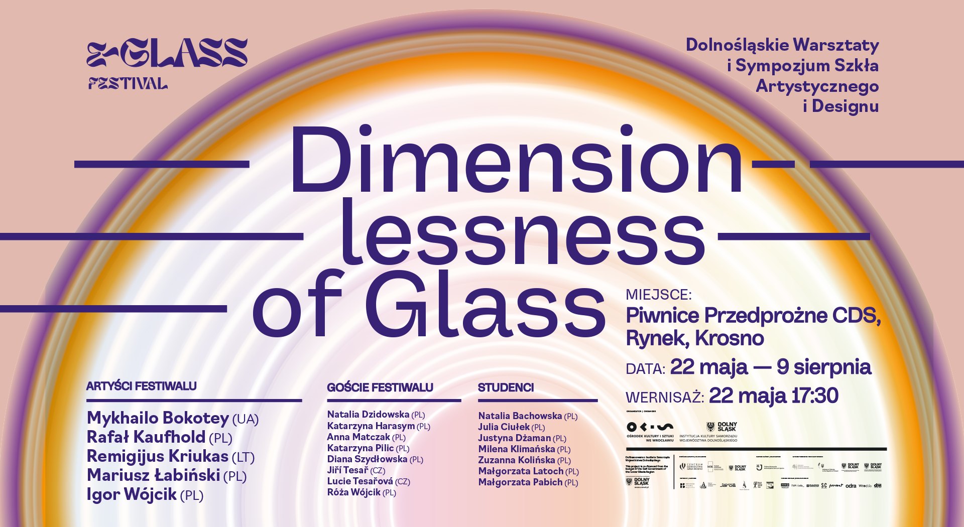 DIMENSIONLESSNESS OF GLASS | wystawa pofestiwalowa