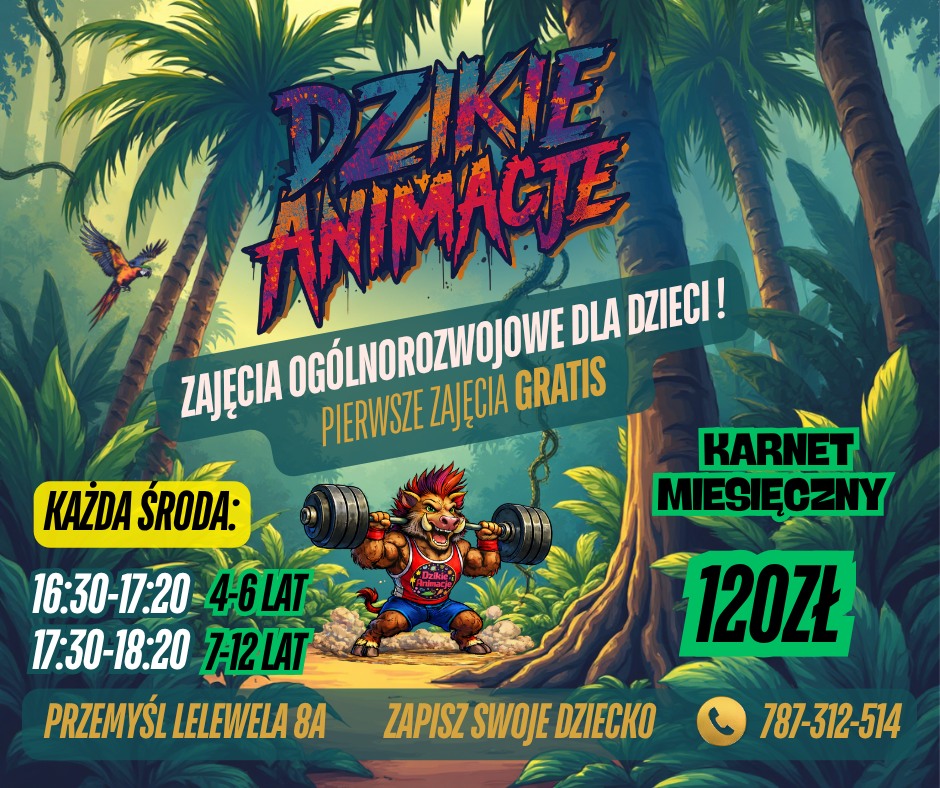 🐗 Dzikie Dzieciaki